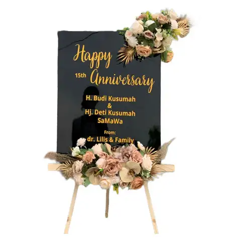 Papan Bunga Akrilik Setail